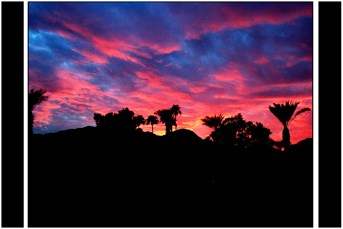 Sunset Over La Quinta Hills