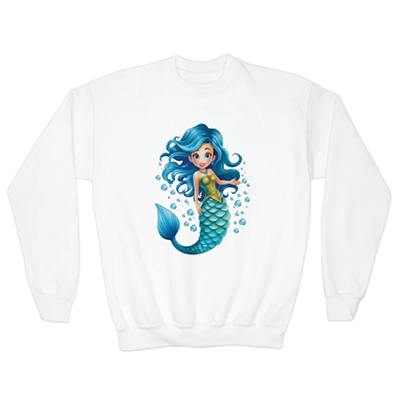 Mermaid SIatshirt For Kids