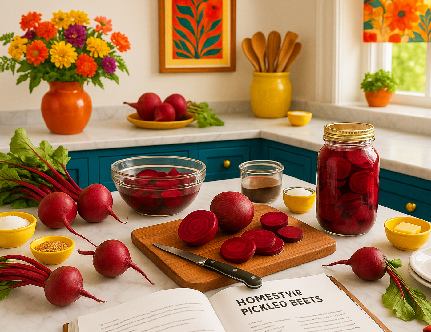 Homestyle Pickled Beets