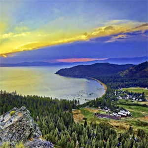Lake Tahoe shoreline