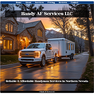 HandyAFServices.com Website